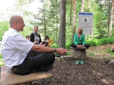 Yoga-Natur-Pfad beim Bio-Hof Buchholz im Sulzbachtal