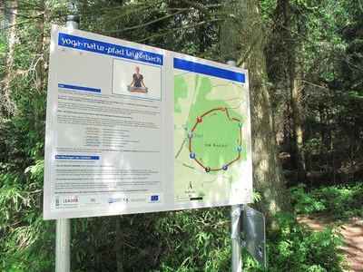 Der yoga-natur-Pfad bei Buchholz im Schwarzwald